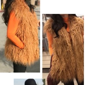 GUESS Stylish faux fur vest
